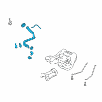 OEM 2015 Chevrolet Caprice Filler Pipe Diagram - 92257469