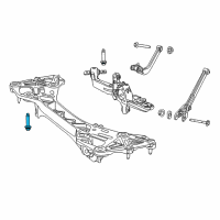 OEM Dodge Bolt-CROSSMEMBER Diagram - 6511638AA