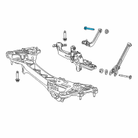 OEM 2016 Dodge Dart Bolt-CROSSMEMBER Diagram - 6509997AA