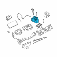 OEM 2011 Jeep Grand Cherokee Shifter-Transmission Diagram - 52124792AD