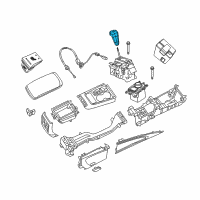 OEM Dodge Charger Knob-GEARSHIFT Diagram - 1PT47DX9AB