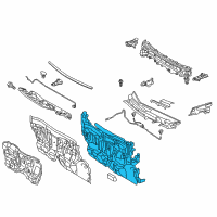 OEM 2019 Toyota Prius C Insulator Diagram - 55210-52341