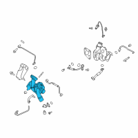 OEM Lincoln MKZ Turbocharger Diagram - GB8Z-6K682-B
