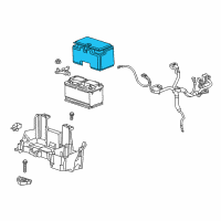 OEM Ram 1500 Classic Shield-Battery Diagram - 5033397AE