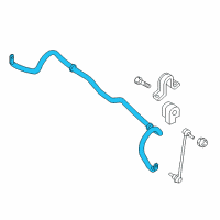 OEM 2015 Chevrolet City Express Stabilizer Bar Diagram - 19316689