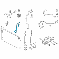 OEM 2011 Lincoln MKX Evaporator Tube Diagram - CT4Z-19835-G