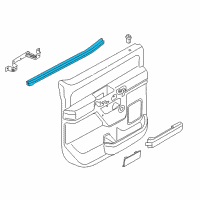 OEM 2019 Ford F-150 Belt Weatherstrip Diagram - FL3Z-1625860-B