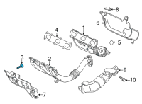 OEM 2021 Ram 1500 Bolt-Hex FLANGE Head Diagram - 68490060AA