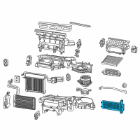 OEM 2021 Toyota Tacoma Auxiliary Heater Diagram - 87710-04010