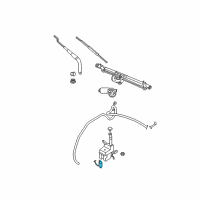 OEM 2009 Ford Focus Washer Pump Diagram - 8S4Z-17664-A