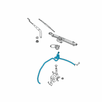 OEM 2012 Ford Mustang Tube Assembly Diagram - AR3Z-17A605-A