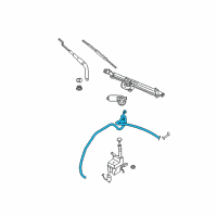 OEM Ford Mustang Tube Assembly Diagram - DR3Z-17K605-A