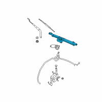 OEM 2014 Ford Mustang Linkage Diagram - 8R3Z-17566-A