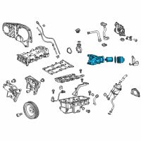 OEM 2014 Chevrolet Cruze Filter Assembly Diagram - 55578737