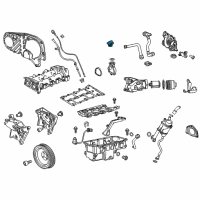 OEM 2015 Chevrolet Cruze Filler Cap Diagram - 55580782