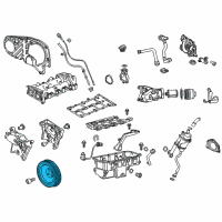 OEM 2014 Chevrolet Cruze Shaft Asm-Balancer Diagram - 55586935