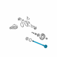 OEM 2001 Toyota Tacoma Axle Shafts Diagram - 42311-35340