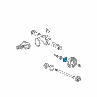 OEM Axle Shaft Case Diagram - 42421-35030