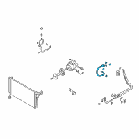 OEM 2015 Hyundai Genesis Pipe-Suction Diagram - 97763-B1200