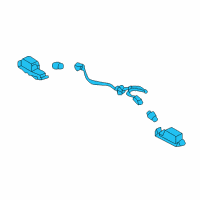 OEM 2019 Kia Soul Lamp Assembly-License Plate Diagram - 92501B2000