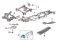 OEM 2022 Ford F-150 KIT - BUMPER REPAIR Diagram - ML3Z-17N775-C