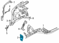 OEM Hyundai Elantra Spring-Front Diagram - 54630-28431