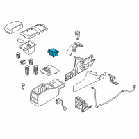 OEM Kia Amanti Non-Us Part Diagram - 846703F505