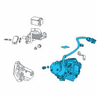 OEM 2015 Chevrolet Volt Compressor Diagram - 19353337