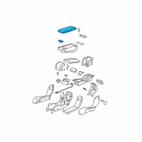 OEM 2009 Cadillac DTS Lid Diagram - 15918472