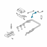 OEM Hyundai Tiburon Sensor-TDC(Hall) Diagram - 39350-37110