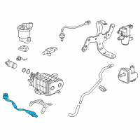 OEM 2012 Honda Civic Sensor, Oxygen Diagram - 36532-RW0-A01