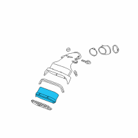 OEM 2009 Chevrolet Corvette Element Diagram - 25940997