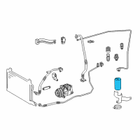 OEM Dodge Sprinter 3500 Drier Diagram - 5103570AA