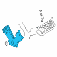 OEM Lincoln Mark LT Front Cover Diagram - 7L3Z-6019-A