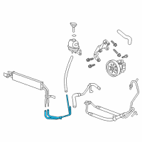 OEM 2014 Cadillac CTS Hose & Tube Assembly Diagram - 20900056