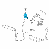 OEM 2014 Cadillac CTS Reservoir Diagram - 22765742