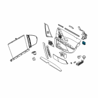 OEM BMW 750iL Grip Support Diagram - 51-41-8-156-532