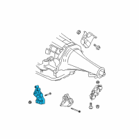 OEM 2006 Dodge Ram 1500 INSULATOR-Engine Mount Diagram - 55366660AD