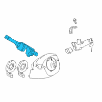 OEM Nissan Switch Assy-Combination Diagram - 25560-1HK6A