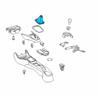 OEM 2018 Toyota Yaris Shift Boot Diagram - 58808-0D260-B8