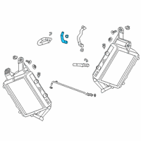 OEM Cadillac CT6 Outlet Hose Diagram - 84435790