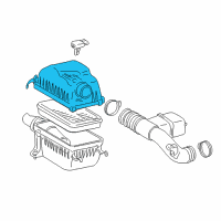 OEM 2006 Toyota Tundra Cover Assembly Diagram - 17705-0F041