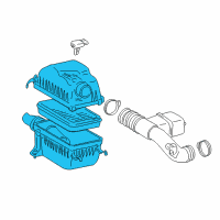 OEM Toyota Tundra Air Cleaner Assembly Diagram - 17700-0F041