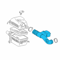 OEM 2005 Toyota Tundra Air Hose Diagram - 17880-AC010