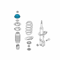 OEM 2015 Kia Rio Insulator Assembly-Strut Diagram - 546111W000