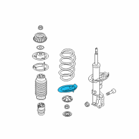 OEM Kia Rio Pad-Front Spring Lower Diagram - 546331W000