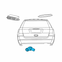 OEM Chrysler Town & Country Sensor-Park Assist Diagram - 1AF63TZZAA