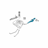 OEM 2006 Nissan Altima Tube Assy-Filler Diagram - 17221-7Y100