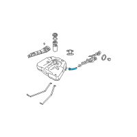 OEM 2003 Nissan Altima Hose-Filler Diagram - 17228-8J000