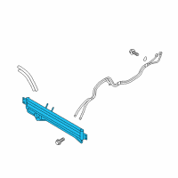 OEM Kia Cooler Assembly-Oil Diagram - 254602J100